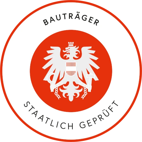 Siegel zertifizierter Bauträger – staatlich geprüft in Vorarlberg